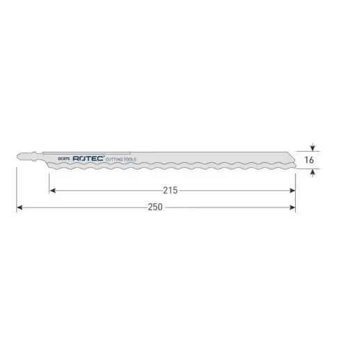 ROTEC Decoupeerzaagblad DC875