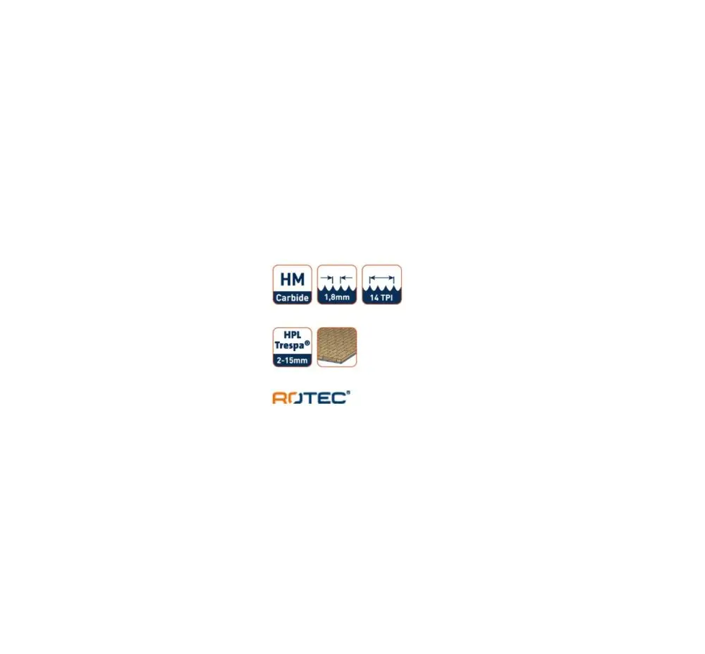 Decoupeerzaagblad DC900 meer specs ROTEC Decoupeerzaagblad DC900 - specificaties 2