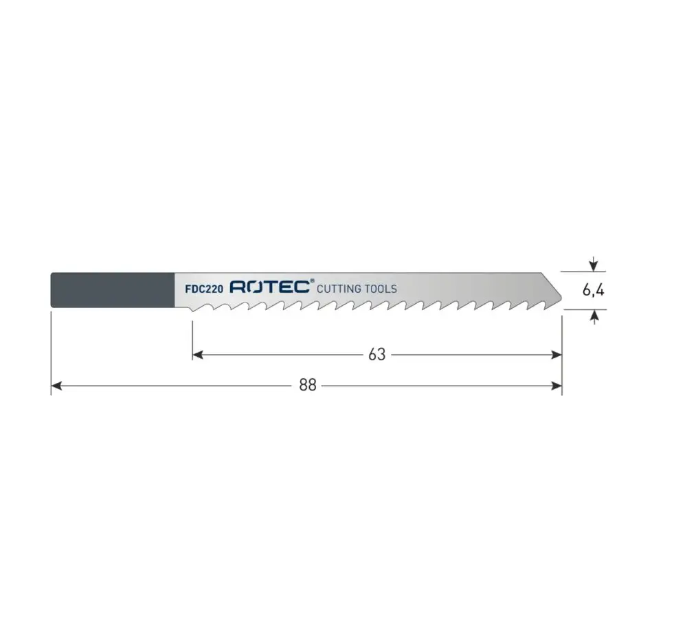ROTEC Decoupeerzaagblad FDC220