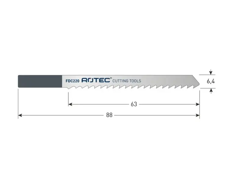 ROTEC Decoupeerzaagblad FDC220