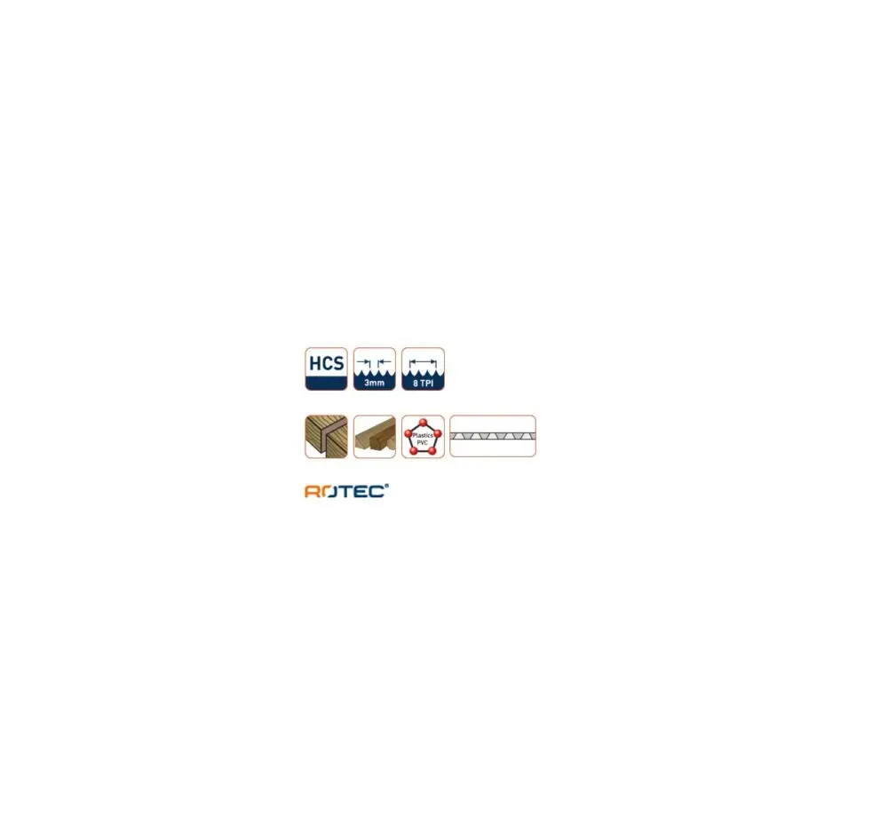 ROTEC Decoupeerzaagblad FDC220 - specificaties 2