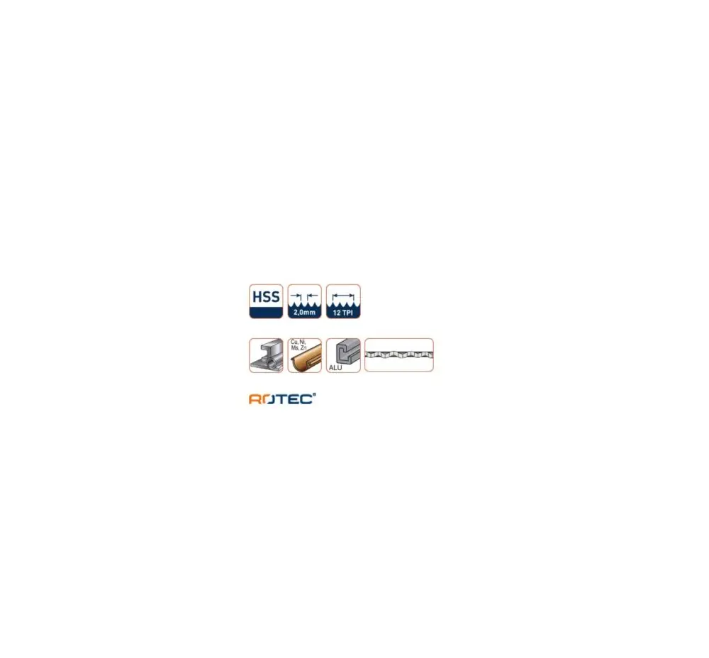 ROTEC Decoupeerzaagblad FDC640 - specificaties 2