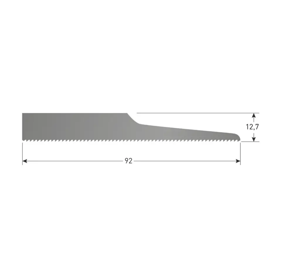 ROTEC Decoupeerzaagblad, 24 TPI