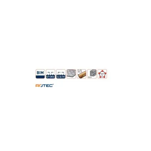 ROTEC Decoupeerzaagblad, 24 TPI - specificaties 2
