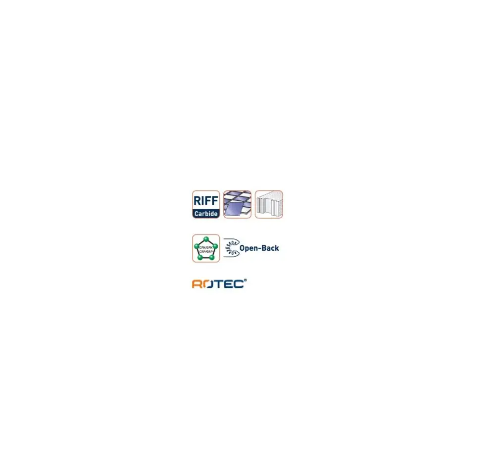 ROTEC Open-Back invalzaagblad type MT65HMri - specificaties