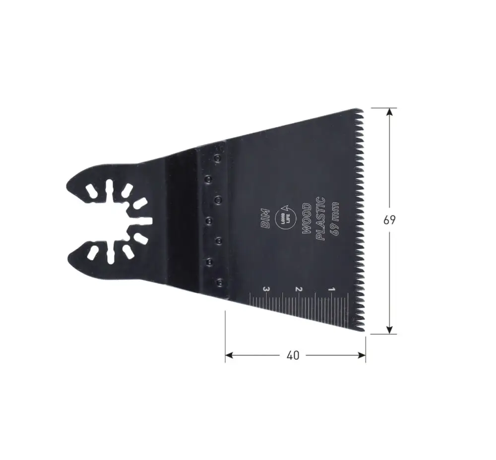 ROTEC Open-Back invalzaagblad type MTC69bi - specificaties