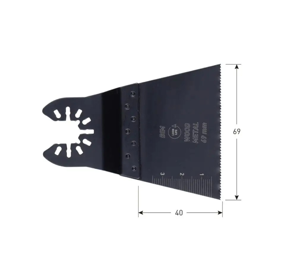 ROTEC Open-Back invalzaagblad type MTS69bi - specificaties