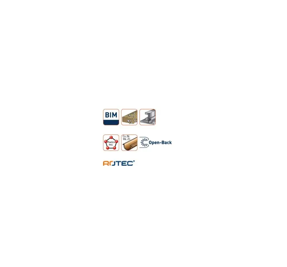 ROTEC Open-Back invalzaagblad type MTS69bi - specificaties