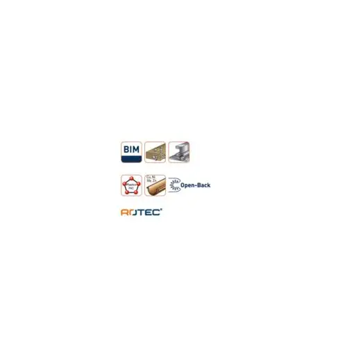 ROTEC Open-Back invalzaagblad type MTS69bi - specificaties