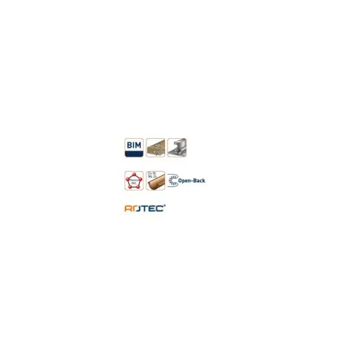 ROTEC Open-Back invalzaagblad type MTS85bi - specificaties