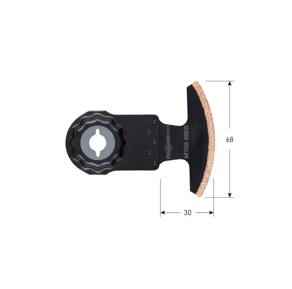 PREMIUM Starlock-Max Segmentsägeblatt Typ MA 68K5 specs ROTEC PREMIUM Starlock-Max segmentzaagblad Type MA 68K5 - specificaties