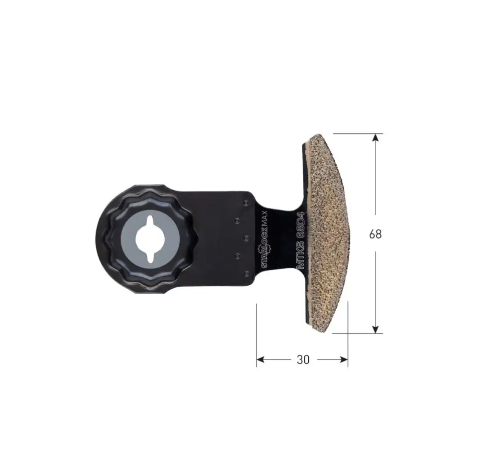 ROTEC PREMIUM Starlock-Max Segmentzaagblad Type MAS 68D4 - specificaties