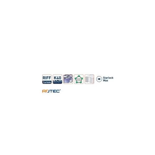 ROTEC PREMIUM Starlock-Max Segmentzaagblad Type MOS 100K4 - specificaties