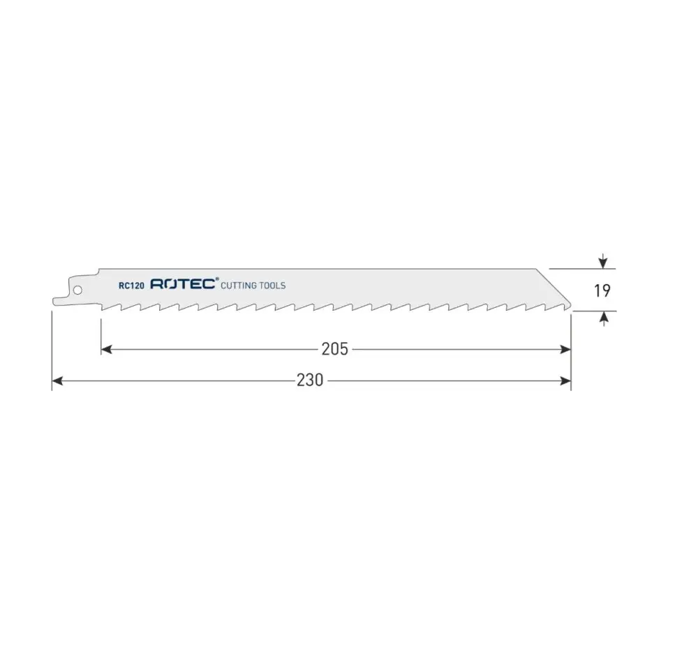 ROTEC Reciprozaagblad RC120