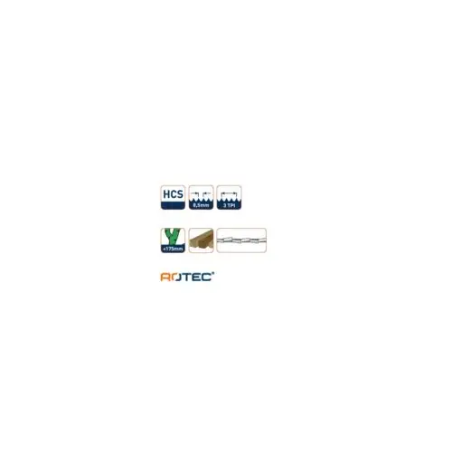 ROTEC Reciprozaagblad RC120 - specificaties 2