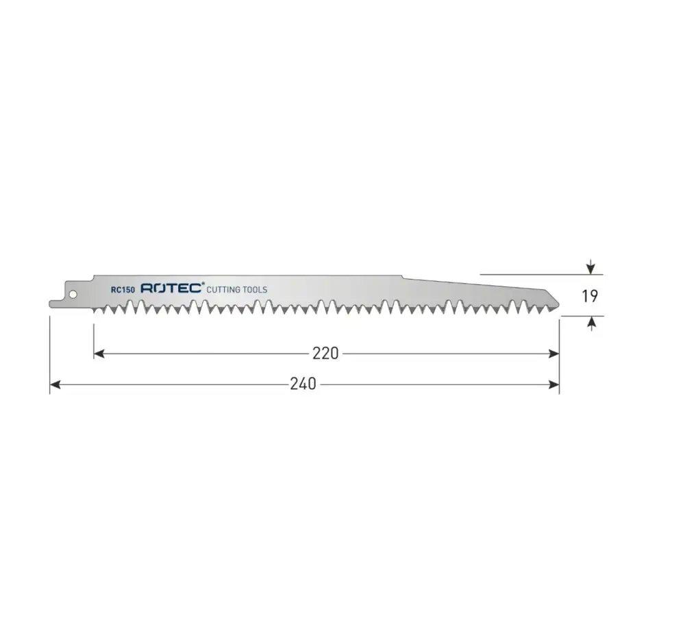 ROTEC Reciprozaagblad RC150
