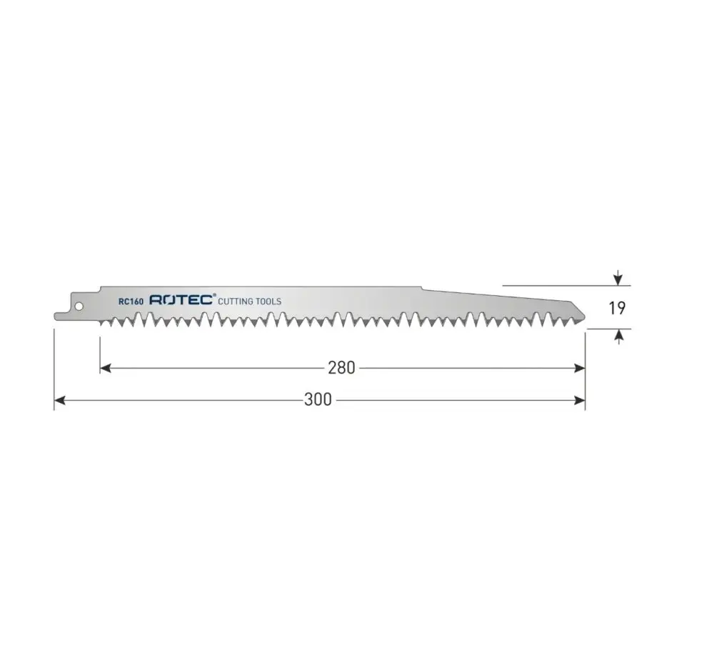 ROTEC Reciprozaagblad RC160