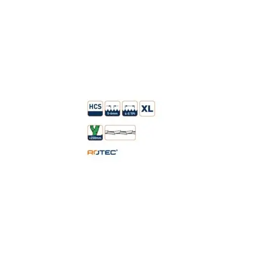 ROTEC Reciprozaagblad RC160 - specificaties 2