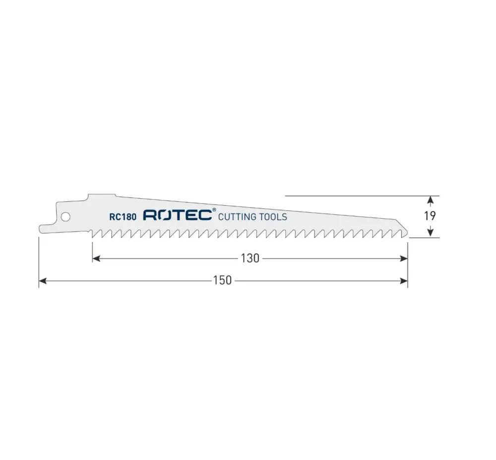 ROTEC Reciprozaagblad RC180