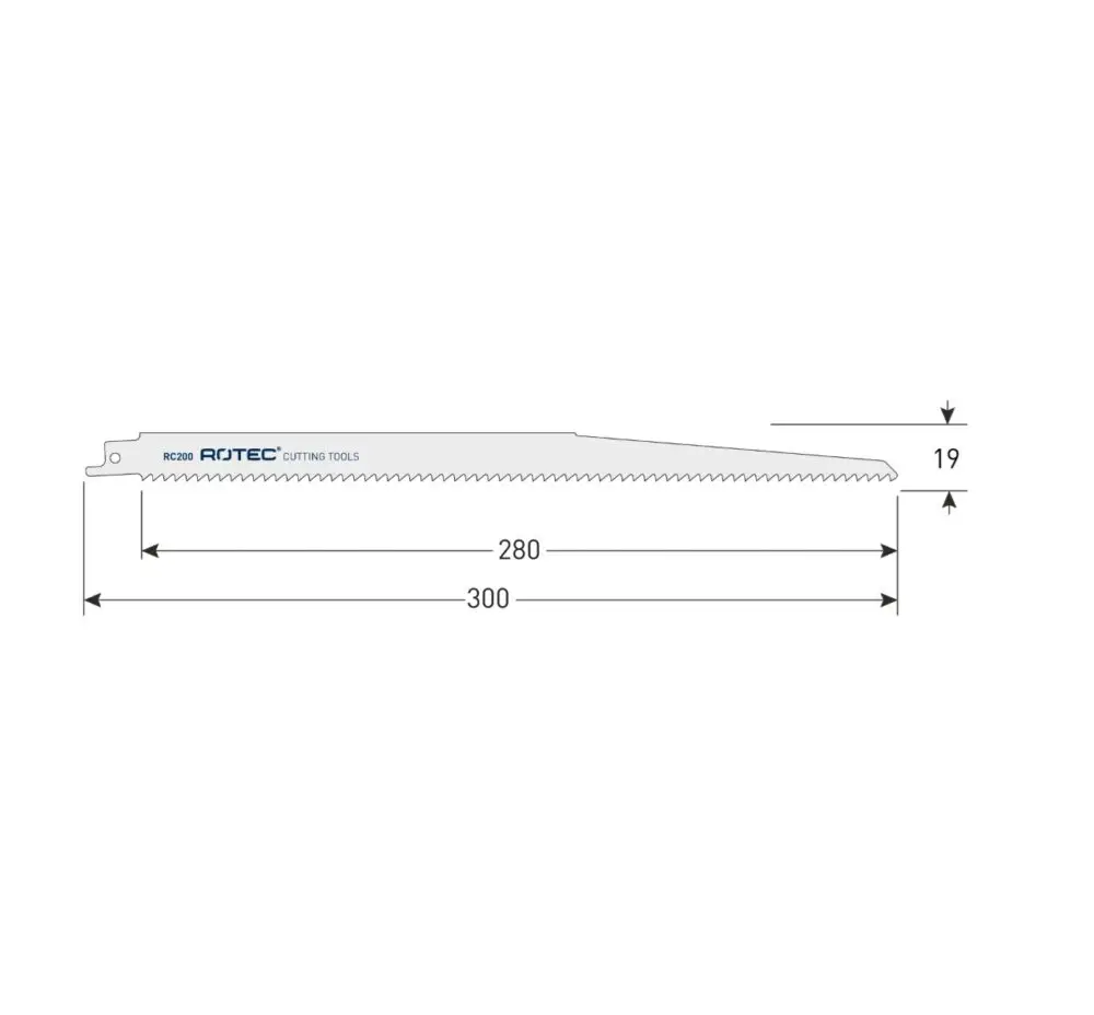 ROTEC Reciprozaagblad RC200