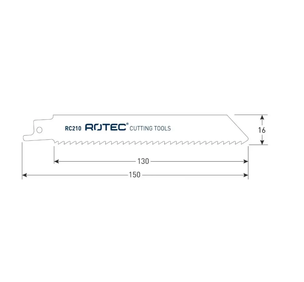 ROTEC Reciprozaagblad RC210