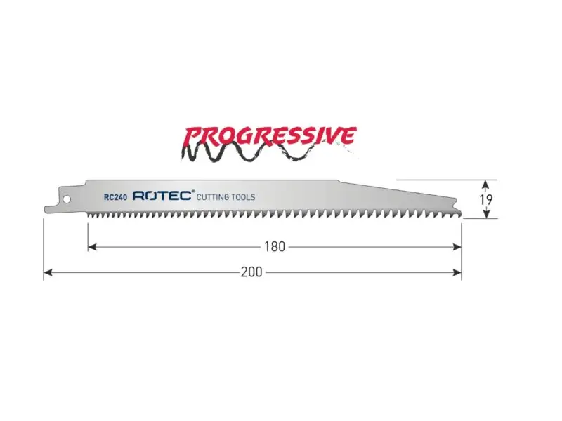 ROTEC Reciprozaagblad RC240