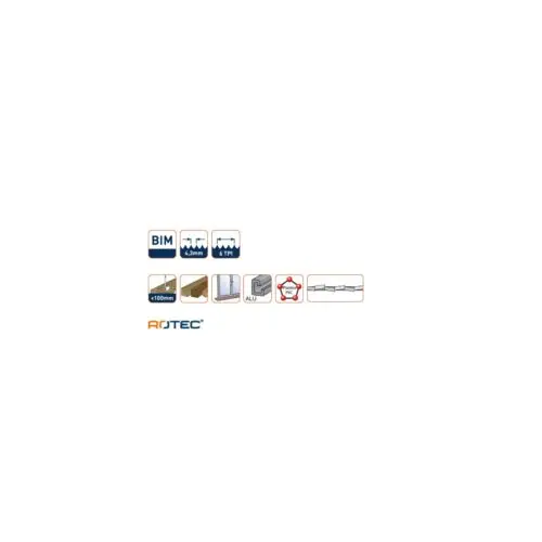 Reciprozaagblad RC260 meer specs ROTEC Reciprozaagblad RC260 - specificaties 2