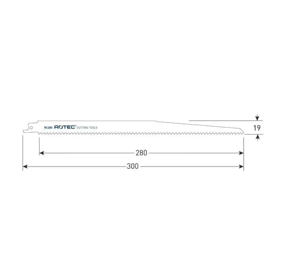 ROTEC Reciprozaagblad RC280