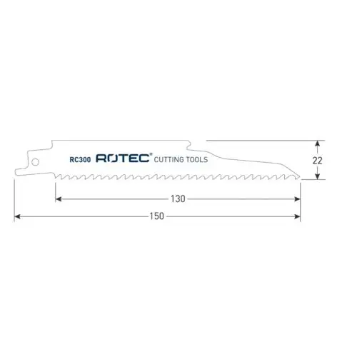 ROTEC Reciprozaagblad RC300