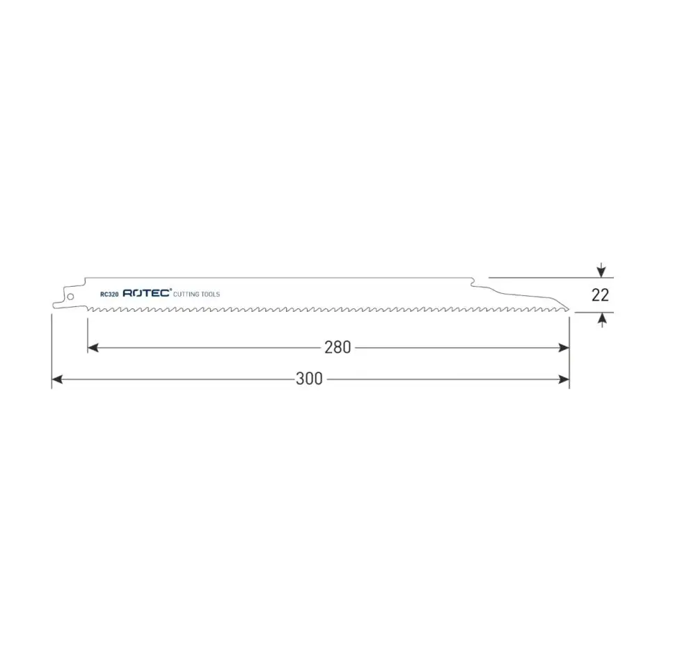 ROTEC Reciprozaagblad RC320