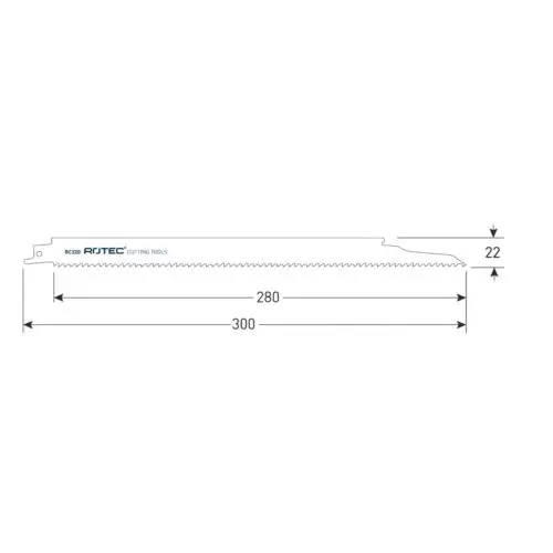 ROTEC Reciprozaagblad RC320