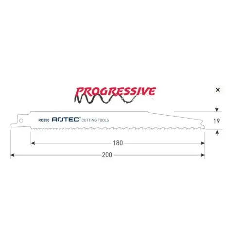 ROTEC Reciprozaagblad RC350