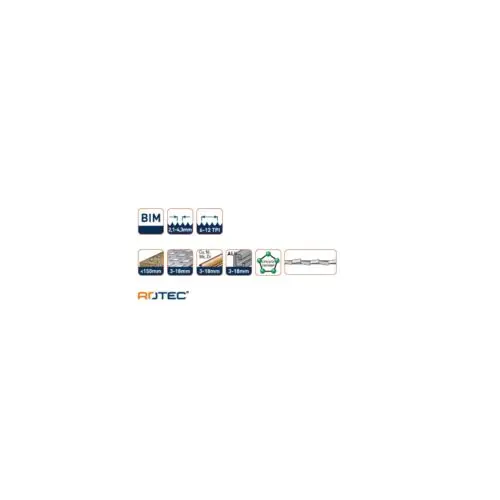Reciprozaagblad RC350 meer specs ROTEC Reciprozaagblad RC350 - specificaties 2