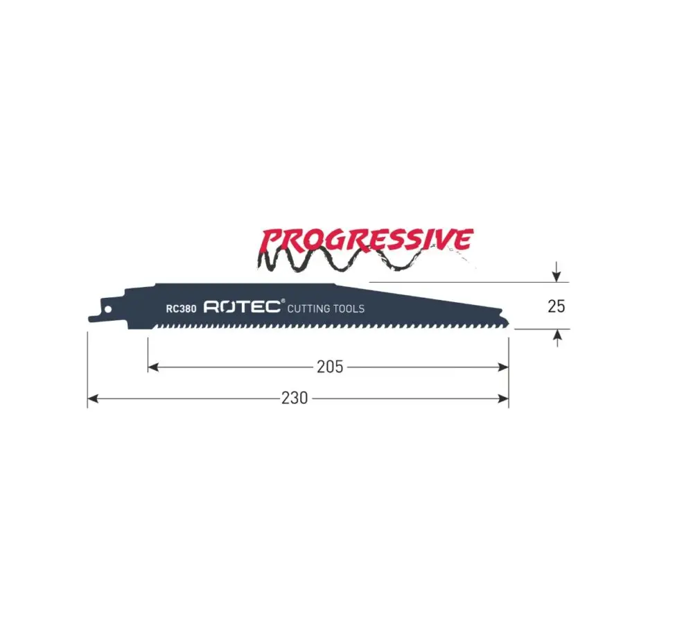 ROTEC Reciprozaagblad RC380