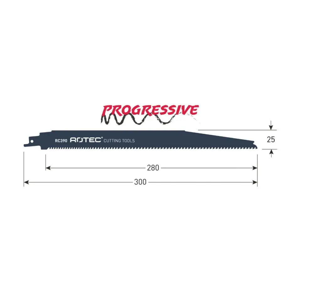 ROTEC Reciprozaagblad RC390