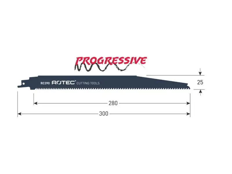 ROTEC Reciprozaagblad RC390