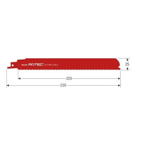 ROTEC Reciprozaagblad RC430