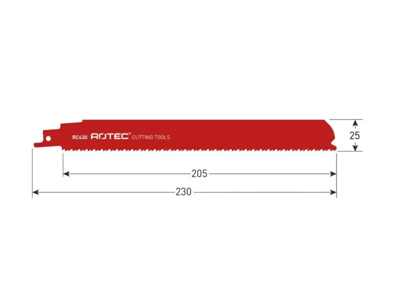 ROTEC Reciprozaagblad RC430