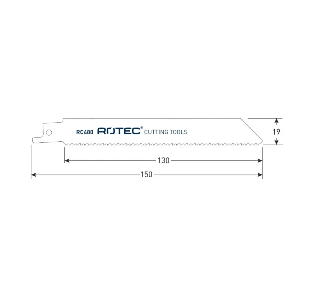 ROTEC Reciprozaagblad RC480