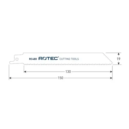 ROTEC Reciprozaagblad RC480