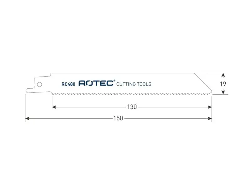 ROTEC Reciprozaagblad RC480