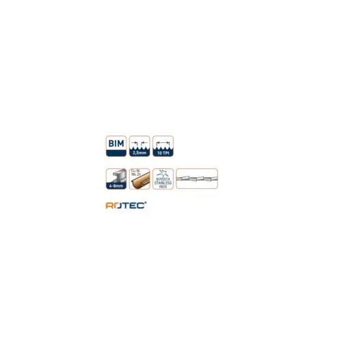 ROTEC Reciprozaagblad RC480 - specificaties 2