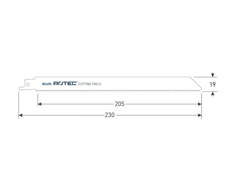 ROTEC Reciprozaagblad RC490