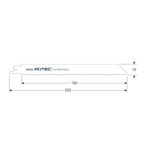 ROTEC Reciprozaagblad RC530