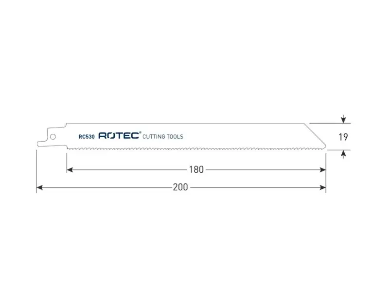 ROTEC Reciprozaagblad RC530