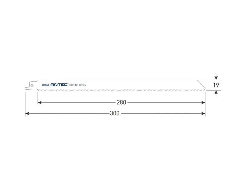ROTEC Reciprozaagblad RC550