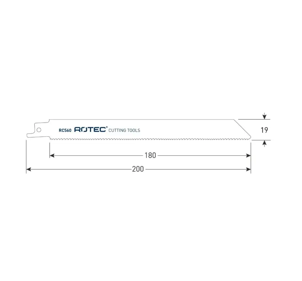 ROTEC Reciprozaagblad RC560