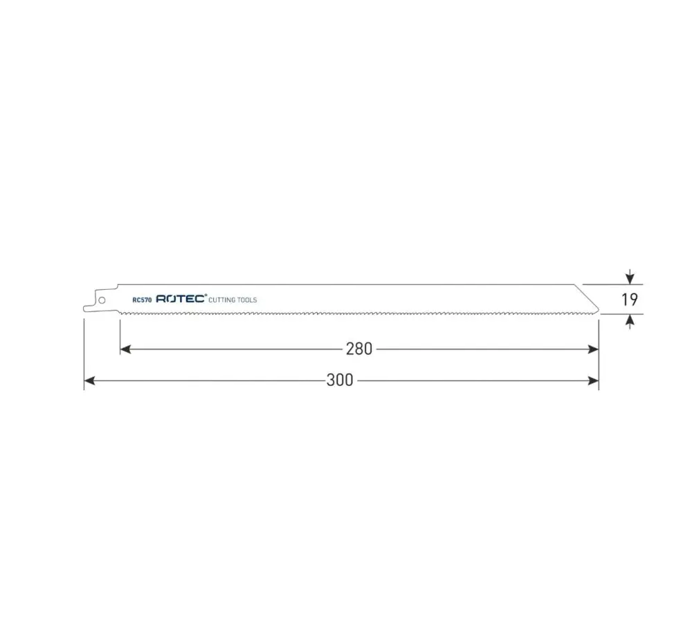 ROTEC Reciprozaagblad RC570