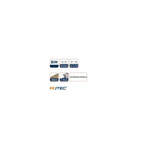 ROTEC Reciprozaagblad RC570 - specificaties 2
