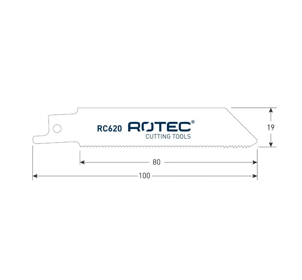ROTEC Reciprozaagblad RC620